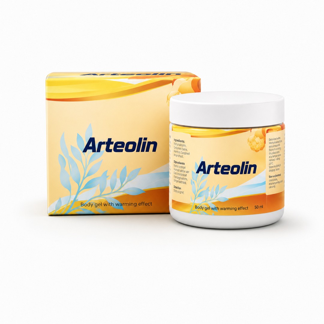 Arteolin melegítő kozmetikai gél, 100 ml-es tubus
